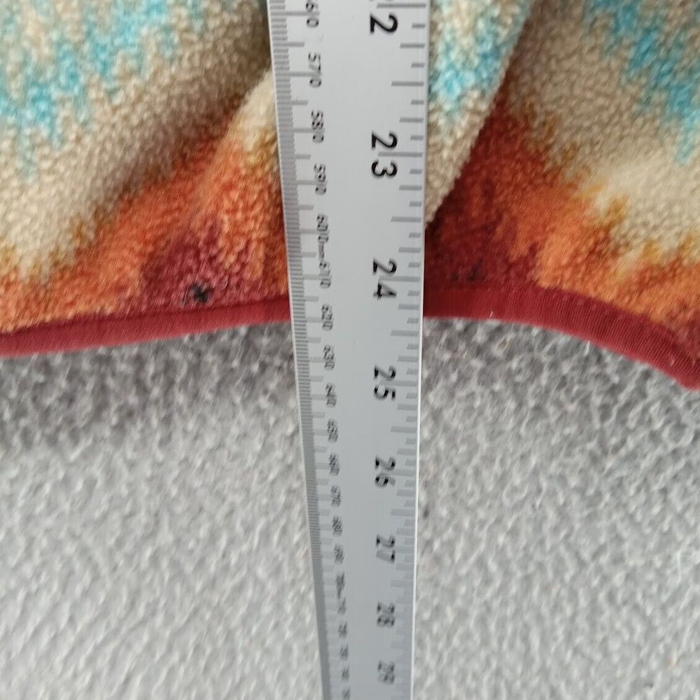 Patagonia Sweater Womens XS Multicolor Aztec Geometric Synchilla Snap T Pullover - Picture 2 of 8